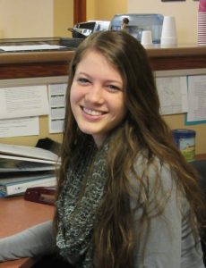 Volunteer receptionist